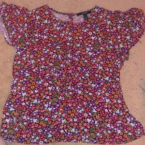 Floral beautiful blouse women size small